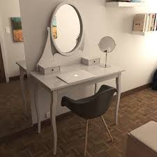 Hemnes Dressing Table With Mirror 3d