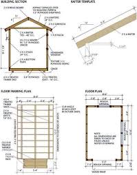 8 12 Storage Shed Plans Detailed