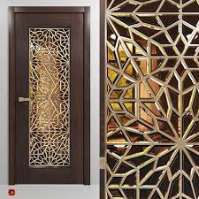 Arabic Pattern Stained Glass 3d Model