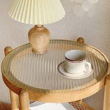 Rattan Coffee Table Wood And Glass