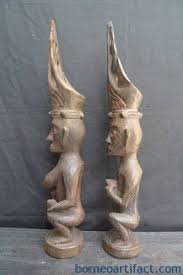 Chieftain Statue Nias Warrior Sculpture