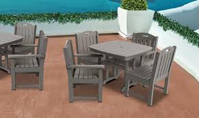 Traditional 5 Piece Patio Dining Set