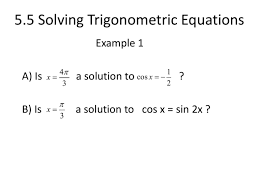Trig Function