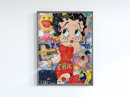 Chic Pop Art Ilration Wall Decor