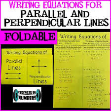 Algebra Writing Equations Of Parallel