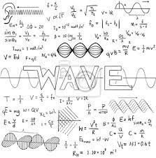 Wave Physics Science Theory Doodle Math