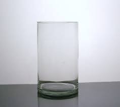 Pc610 Cylinder Glass Vase 6 X 10 6 P