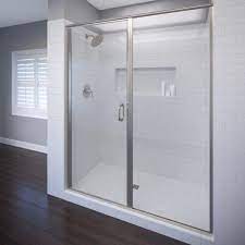Semi Frameless Hinged Shower Door