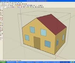 Simple Building Mass Model Of A House