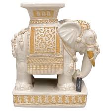 Vintage Asian Ceramic Elephant