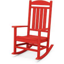 Red Wood Outdoor Rocking Chair Hvr100sr