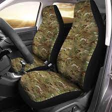Army Custom Car Seat Covers Camouflage