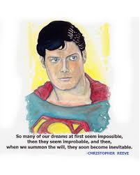 Christopher Reeve Superman Fine Art