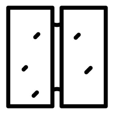 Pile Drywall Icon Outline Vector