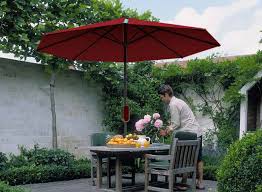 Table Round Umbrella Solar Powered Led