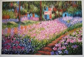 Claude Monet Irises In The Monet S