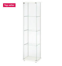 Ikea Detolf Glass Display Furniture