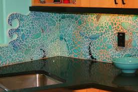 Sea Glass Tile Glass Tiles Kitchen