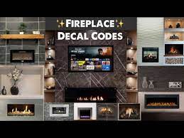 Fireplace Decal Codes Pt1 Bloxburg