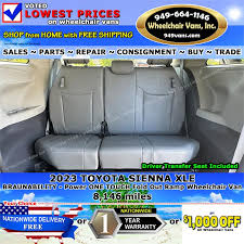 For Used 2023 Toyota Sienna Xle