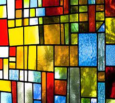 Stained Glass Colorful Glass Mosaic