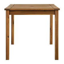 Acacia Wood Simple Outdoor Dining Table