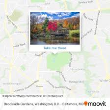 Brookside Gardens In Wheaton By Bus