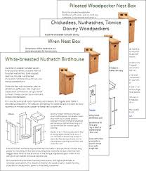 70birds Birdhouse Plans Index