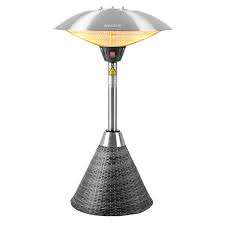 Nova Patio Heater 2100w Rattan Table