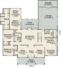 Cottage House Plan With 6 Bedrooms And