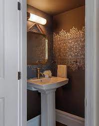 Gold Bathroom Decor