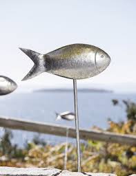 Metal Fish Yard Art