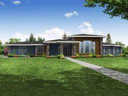 Contemporary Ranch House Plan