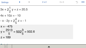 System Of Equations Solver 3 2 7 Free