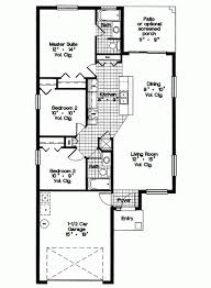 One Story 3 Bed Mediterranean House Plan
