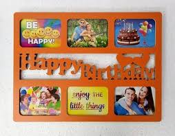 Wooden Wall Collage Photo Frame For