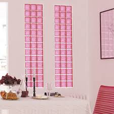 Square Glass Brick Mg S Romantic Pink