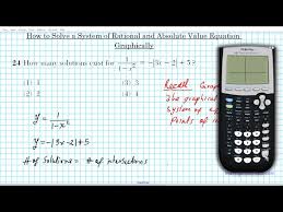24 Solving Rational Equations Systems