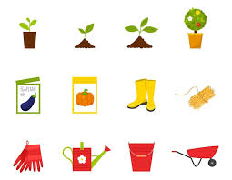 Icons Spring Seedlings Sprouts