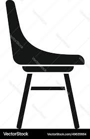 Chair Outdoor Icon Simple Space Garden