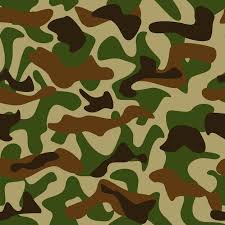 Seamless Camouflage Pattern Green And