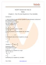 Ncert Solutions For Class 10 Maths