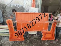 Square Polished Garden Bench Mould At