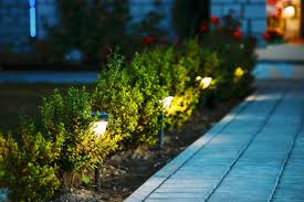 Solar Power Garden Lighting In Time For