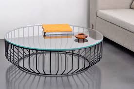 Wired Glass Coffee Table Property