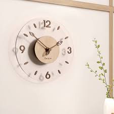 Creative Wall Clock Acrylic Solid