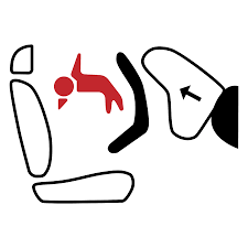 Airbags Child Safety Seat Label Sign