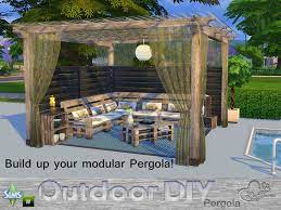 The Sims Resource Diy Modular Pergola