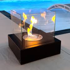 Tabletop Bio Fireplace Tango3 Black Set