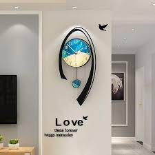 Modern Acrylic Wall Clock Decor